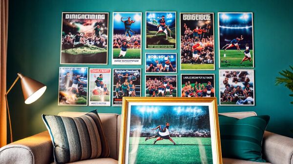 5 idées créatives pour égayer votre espace avec des affiches rugby